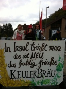 Erntedankzug in Insul